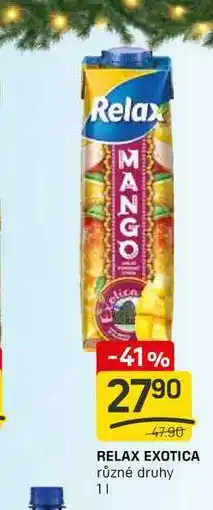 Flop RELAX EXOTICA různé druhy 1l nabídka