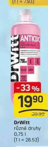 Flop DrWitt různé druhy 0,75l nabídka