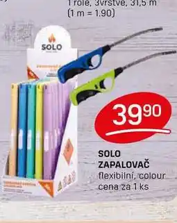 Flop SOLO ZAPALOVAČ flexibilní, colour cena za 1 ks nabídka