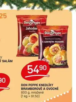 Flop DON PEPPE KNEDLÍKY BRAMBOROVÉ A OVOCNÉ 600 g nabídka
