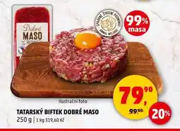 Penny Market TATARSKÝ BIFTEK DOBRÉ MASO, 250 g nabídka