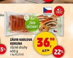Penny Market ZÁVIN KARLOVA KORUNA, 400 g nabídka