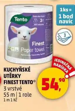 Penny Market KUCHYŇSKÉ UTĚRKY FINEST TENTO, 1 role nabídka