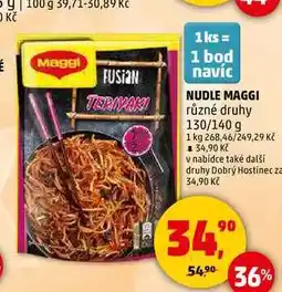 Penny Market NUDLE MAGGI, 130/140 g nabídka
