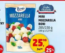 Penny Market MINI MOZZARELLA BONI, 150 g nabídka