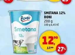 Penny Market SMETANA 12% BONI, 200 g nabídka