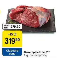Tesco Hovězí plec kulatá, 1 kg nabídka
