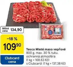 Tesco Tesco Mleté maso vepřové, 800 g nabídka