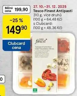 Tesco Tesco Finest Antipasti, 310 g nabídka