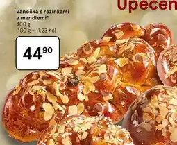Tesco Vánočka s rozinkami a mandlemi, 400 g nabídka
