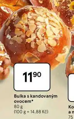 Tesco Bulka s kandovaným ovocem, 80 g nabídka