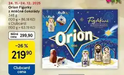 Tesco Orion Figurky z mléčné čokolády, 348 g nabídka