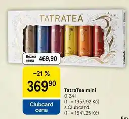 Tesco TatraTea mini, 0.24 l nabídka