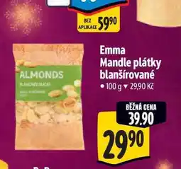 Albert Emma Mandle plátky blanšírované 100 g nabídka