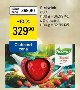 Tesco Pickwick, 80 g nabídka