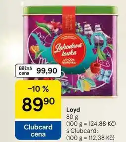 Tesco Loyd, 80 g nabídka