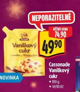 Albert Cassonade Vanilkový cukr 100 g nabídka