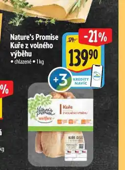 Albert Nature's Promise Kuře z volného výběhu 1 kg nabídka