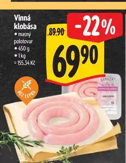 Albert Vinná klobása 450 g nabídka