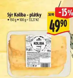 Albert Sýr Koliba - plátky 150 g nabídka
