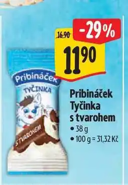 Albert Pribináček Tyčinka s tvarohem 38 g nabídka