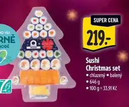 Albert Sushi Christmas set 646 g nabídka