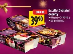 Albert Excellet Sváteční dezerty chlazené 2x 90-110 g nabídka
