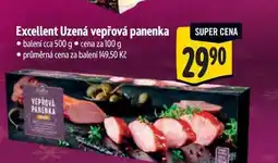 Albert Excellent Uzená vepřová panenka 500 g, cena za 100 g nabídka