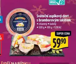 Albert Sváteční aspikový dort s bramborovým salátem 500 g nabídka
