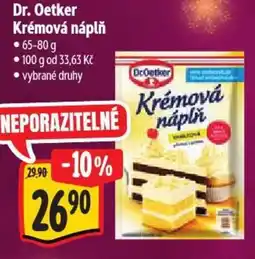 Albert Dr. Oetker Krémová náplň nabídka