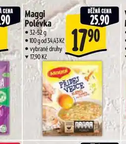 Albert Maggi Polévka 32-52 g nabídka