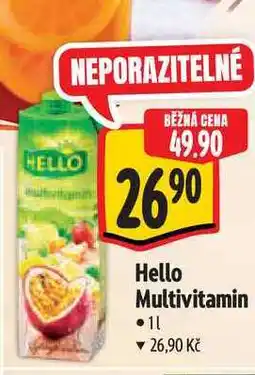 Albert Hello Multivitamin 1l nabídka