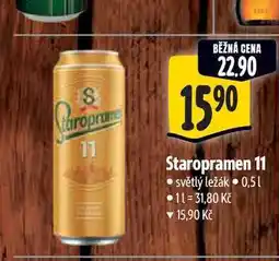 Albert Staropramen 11 0,5 l nabídka