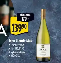 Albert Jean Claude Mas 0,75 l nabídka