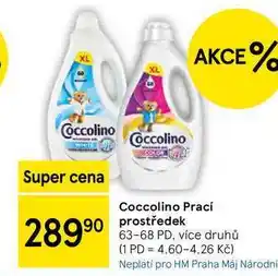 Tesco Coccolino Prací prostředek, 63-68 PD, více druhů nabídka