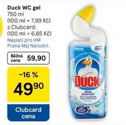 Tesco Duck WC gel, 750 ml nabídka