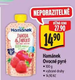 Albert Hamánek Ovocné pyré 100 g nabídka