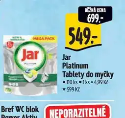 Albert Jar Platinum Tablety do myčky 110 ks nabídka