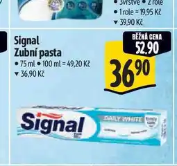 Albert Signal Zubní pasta 75 ml nabídka