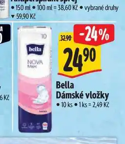 Albert Bella Dámské vložky 10 ks nabídka