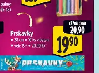 Albert Prskavky 28 cm, 10 ks nabídka