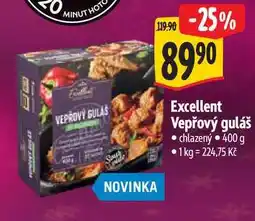 Albert Excellent Vepřový guláš 400 g nabídka