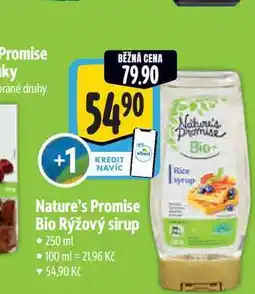 Albert Nature's Promise Bio Rýžový sirup 250 ml nabídka