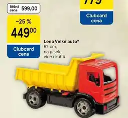 Tesco Lena Velké auto, 62 cm. na písek, více druhů nabídka