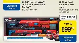 Tesco X-Shot Excel Combo Herní sada, obsahuje 4 zbraně a 24 šipek nabídka