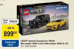 Tesco LEGO Speed Champions 76924 Mercedes-AMG G 63 a Mercedes-AMG SL 63 10+, 808 kostek nabídka