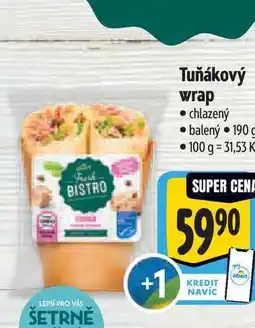 Albert Tuňákový wrap 190 g nabídka