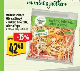 Albert Menu inspirace Mix salátový - mrkev, bílé zelí, celer a řepa 200 g nabídka