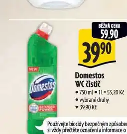Albert Domestos WC čistič 750 ml nabídka