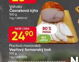 Hruška Poctivá moravská 80% Vepřový formanský bok 100 g nabídka